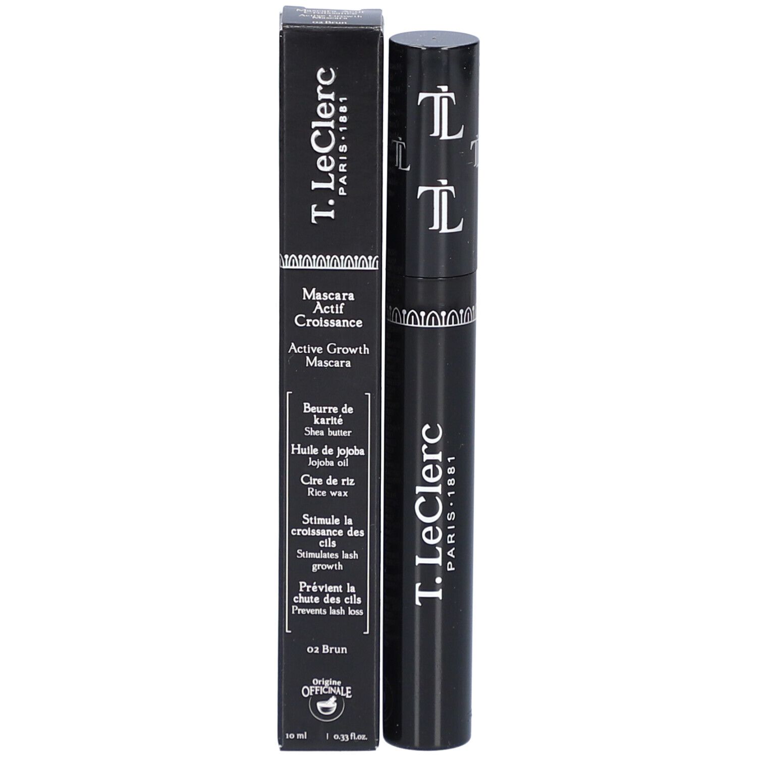 T.LeClerc Active Growth Mascara 02 Braun