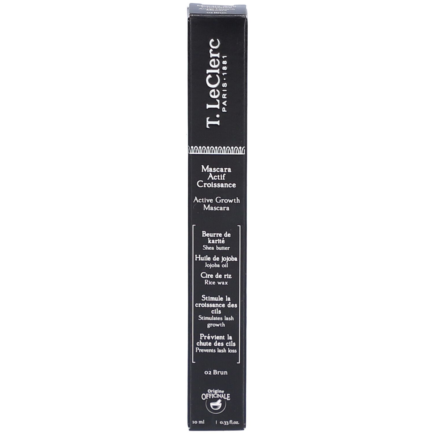 T.LeClerc Active Growth Mascara 02 Braun