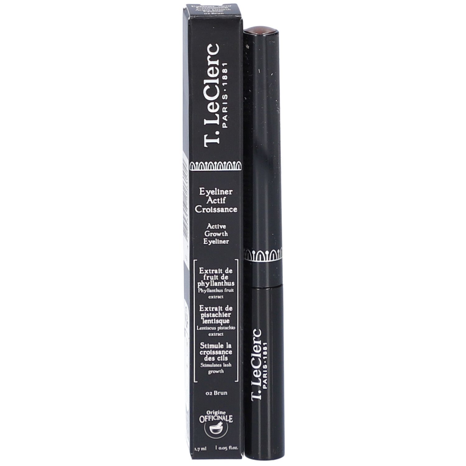 T.LeClerc Active Growth Eyeliner 02 Braun