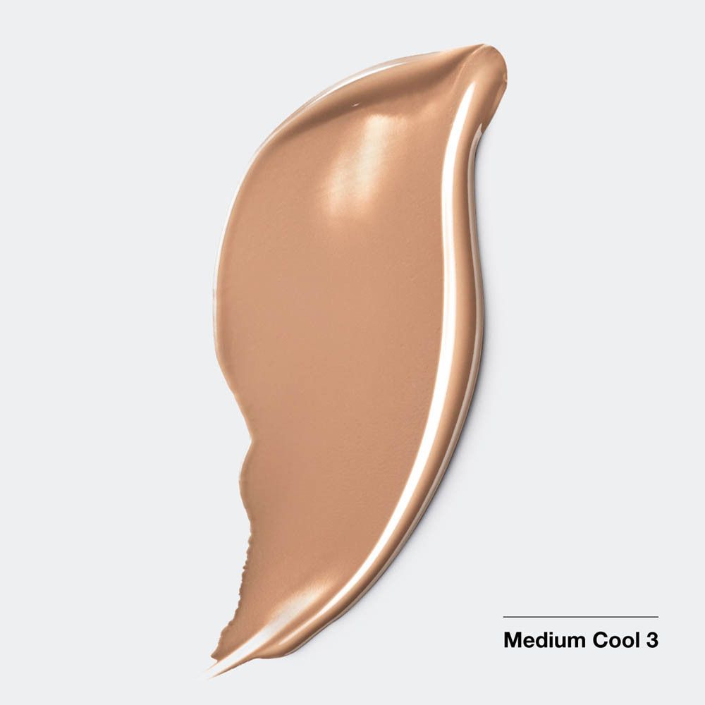 Test de teinte Clinique Even Better Clinical Vitamin Makeup. Teinte Medium Cool 3.