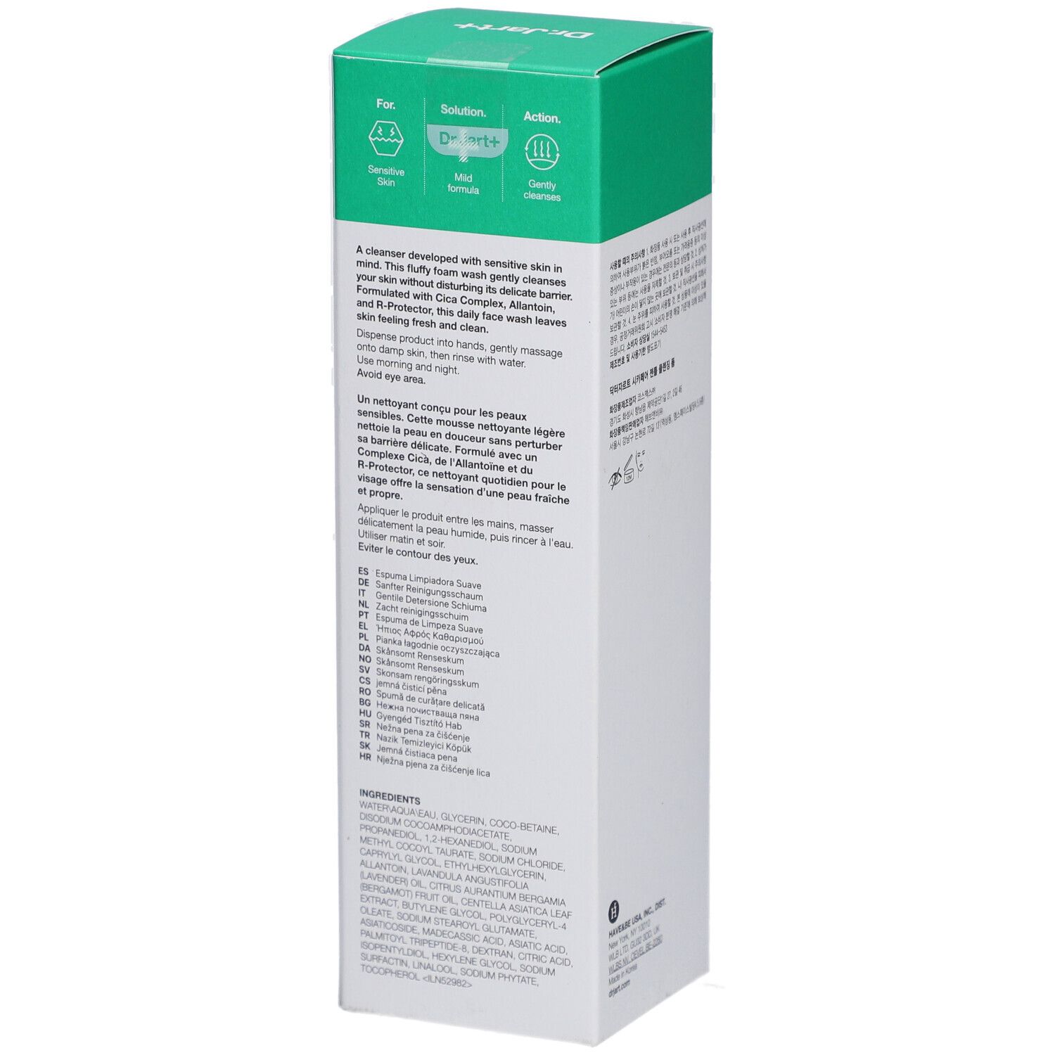 Dr. Jart+ Cicapair Mousse nettoyante douce