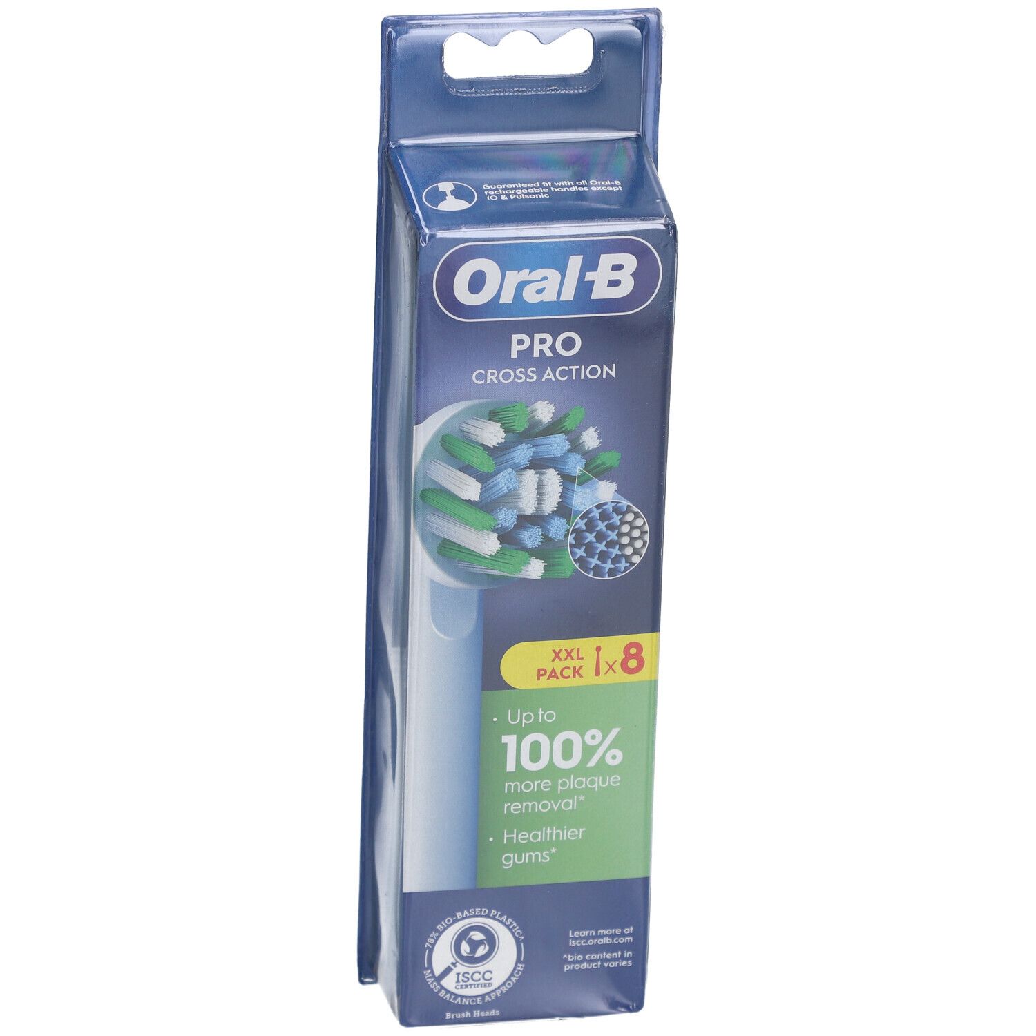 OralB Nachfüllpackung Eb50 Xf Cross Action 8Ct