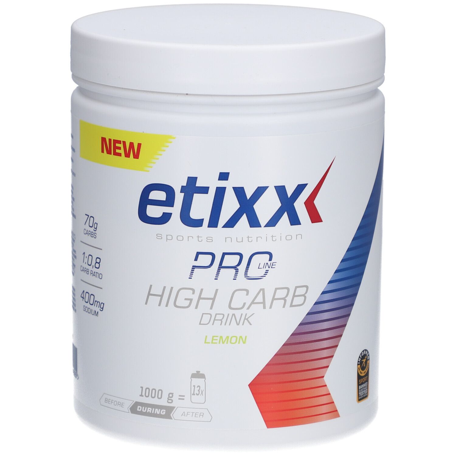 Etixx Pro Line High Carb Boisson Citron