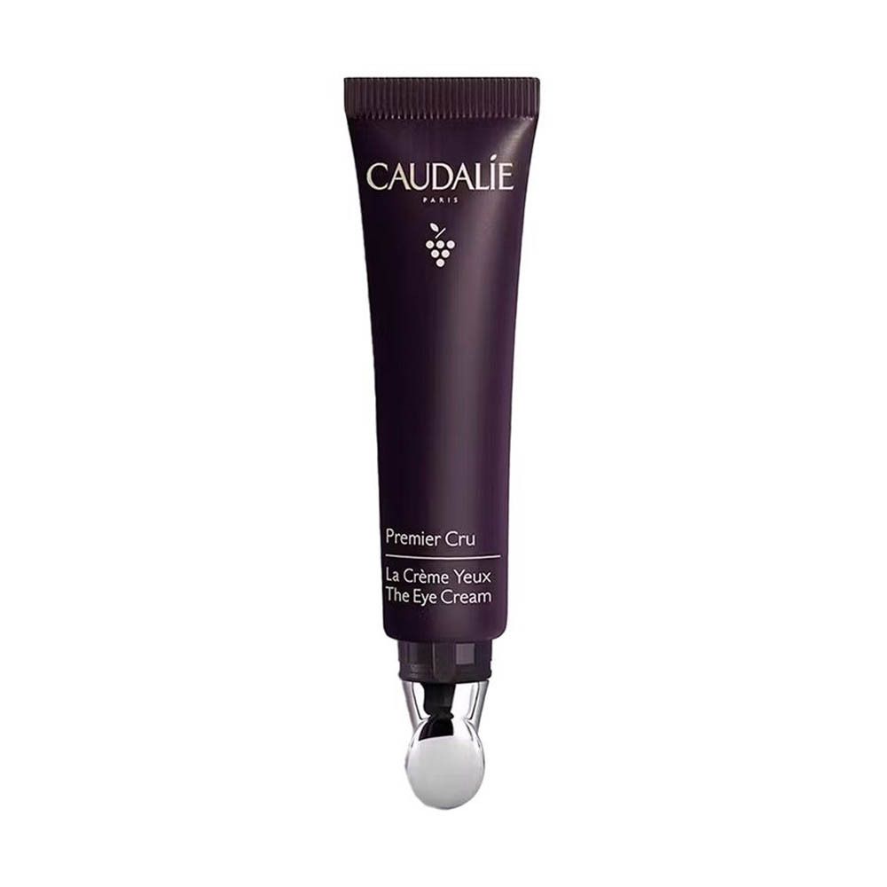 Tube violet foncé avec applicateur. CAUDALIE et le nom du produit sont visibles.