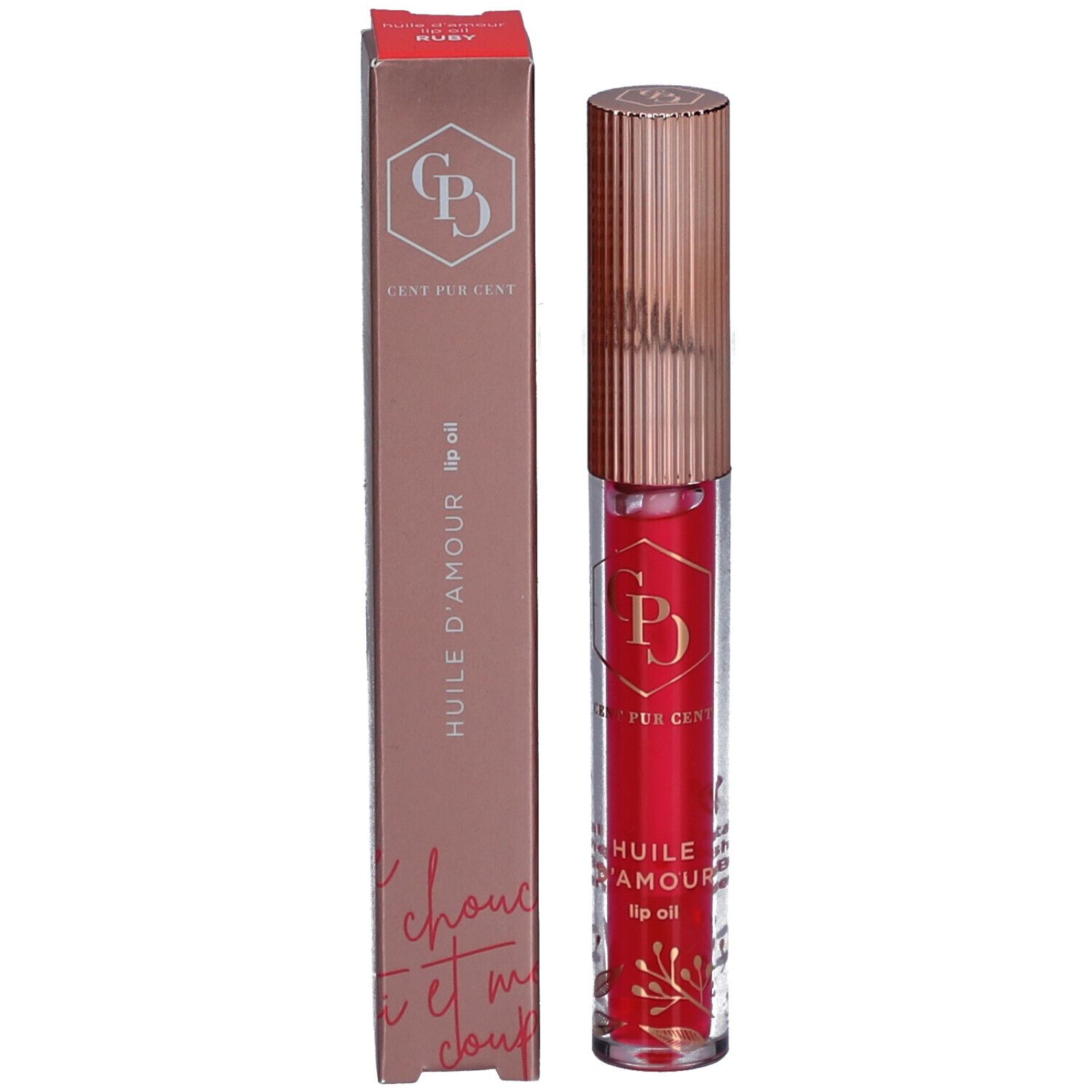Cent Pur Cent Lip Oil Liebesöl Ruby
