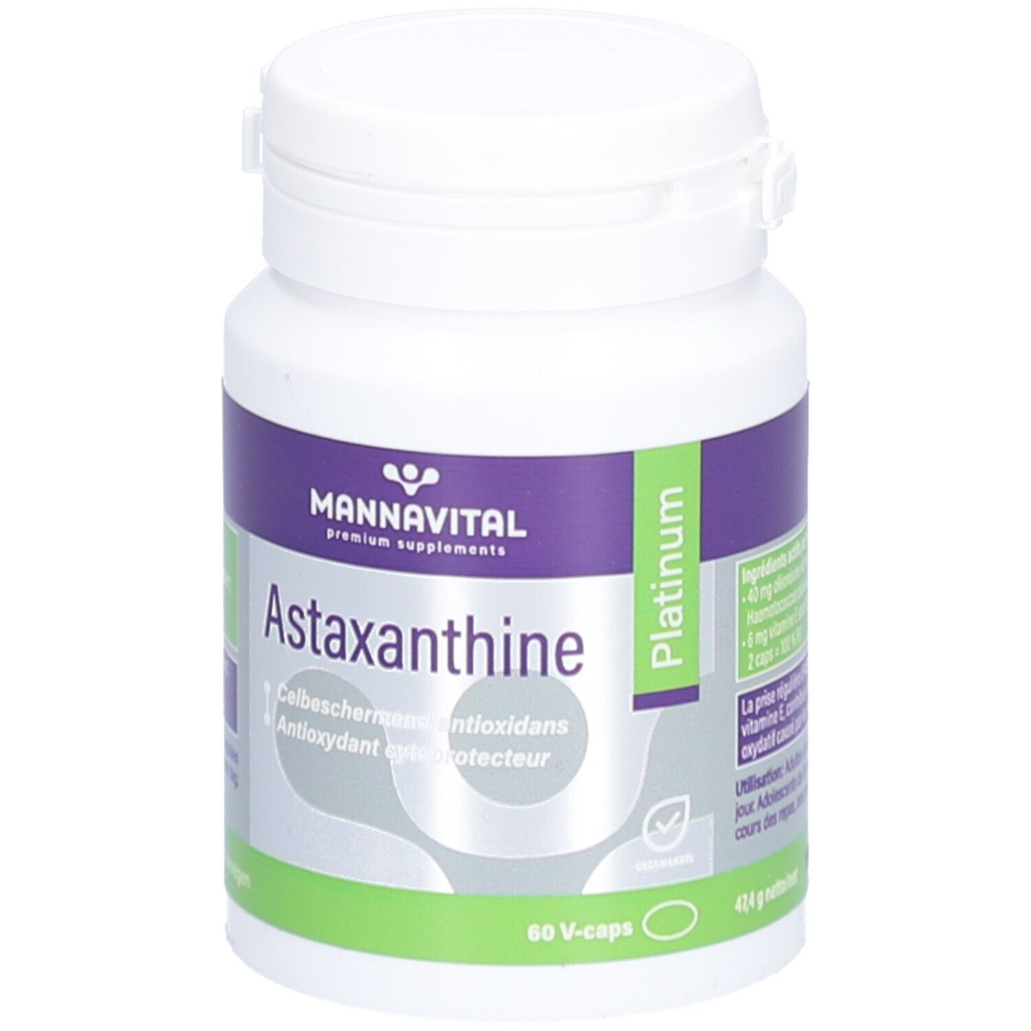 Mannavital Astaxanthin Platin
