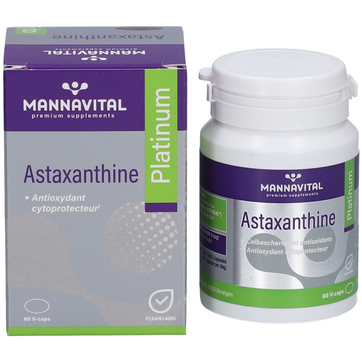Mannavital Astaxanthin Platin