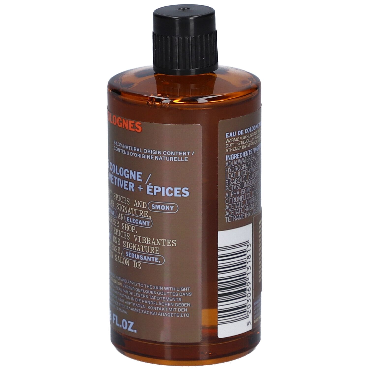 Korres Eau de Cologne Vetiver + Kruiden