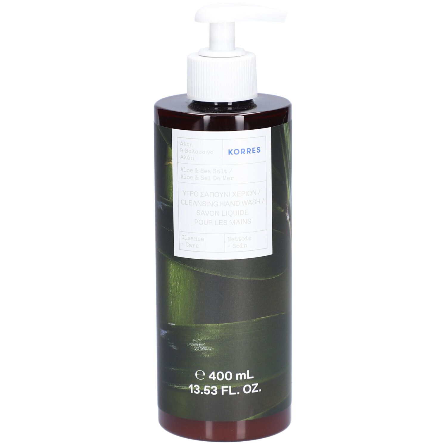 Korres Aloe & Sel de Mer Savon Liquide pour les Mains