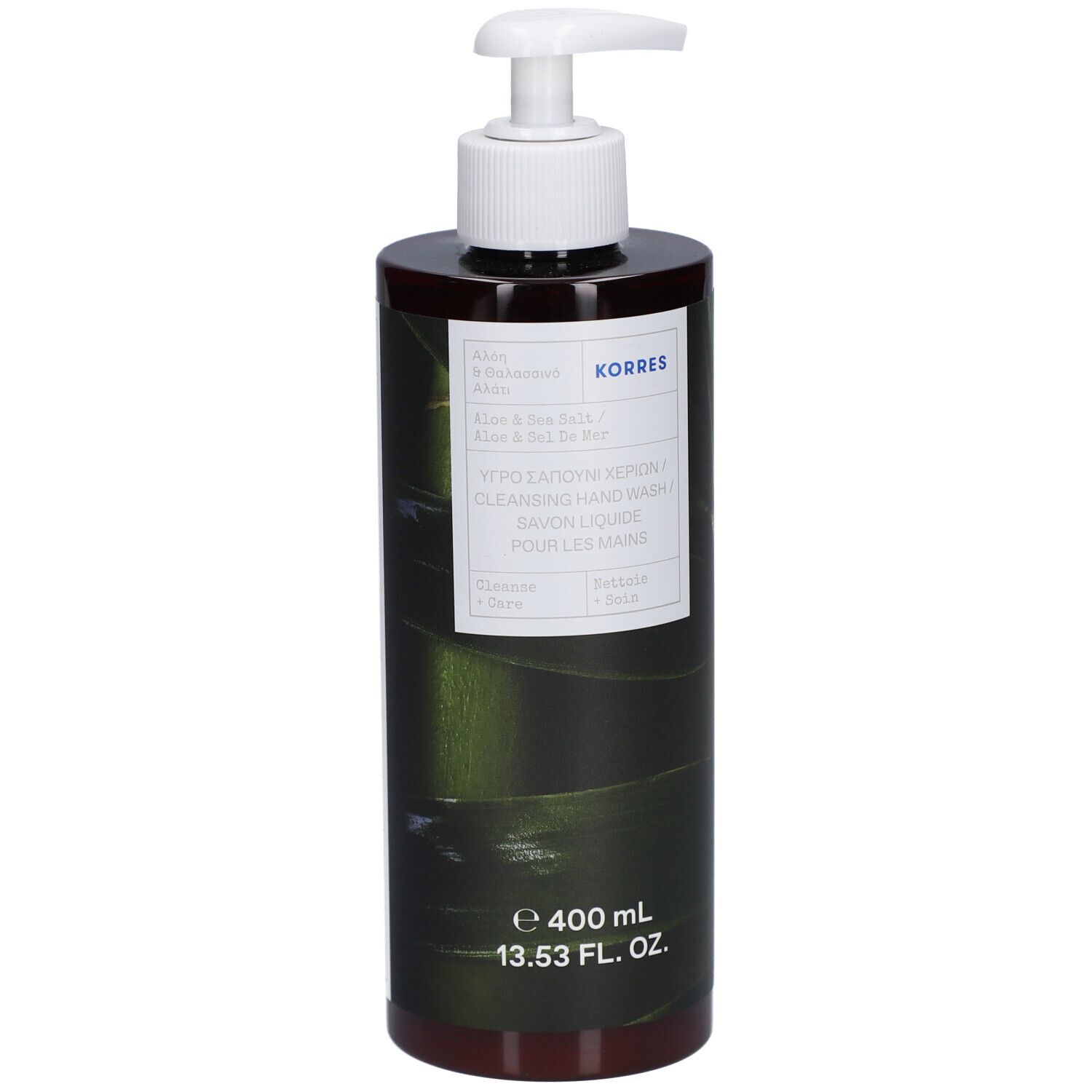 Korres Aloe & Sel de Mer Savon Liquide pour les Mains