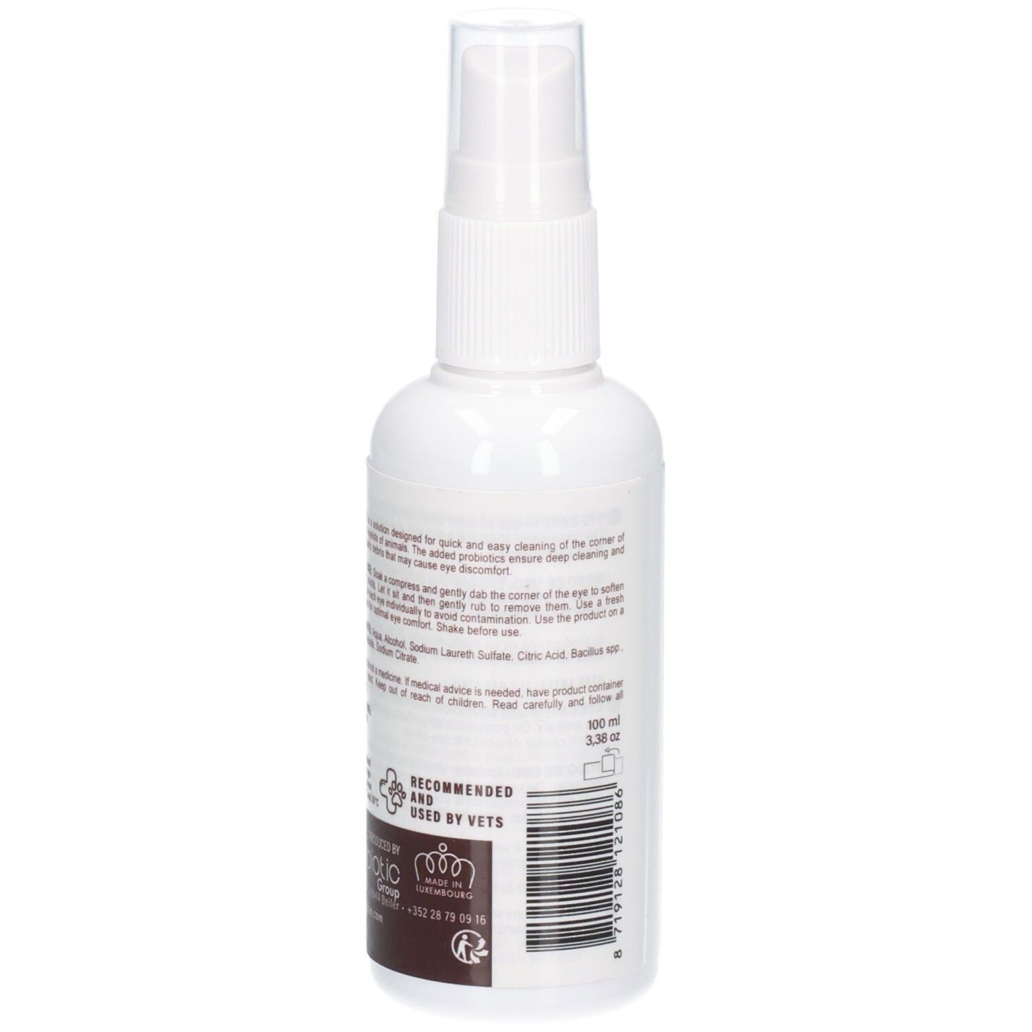 Provilan Vet Eye Care Spray, 100 ml Flasche.