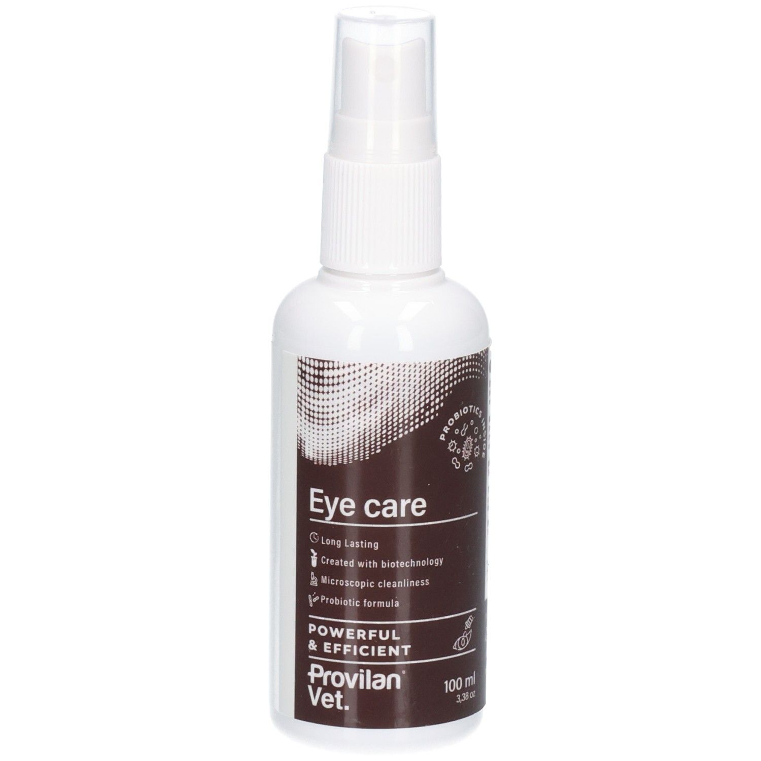 Provilan Vet Eye Care Spray, 100 ml Flasche.