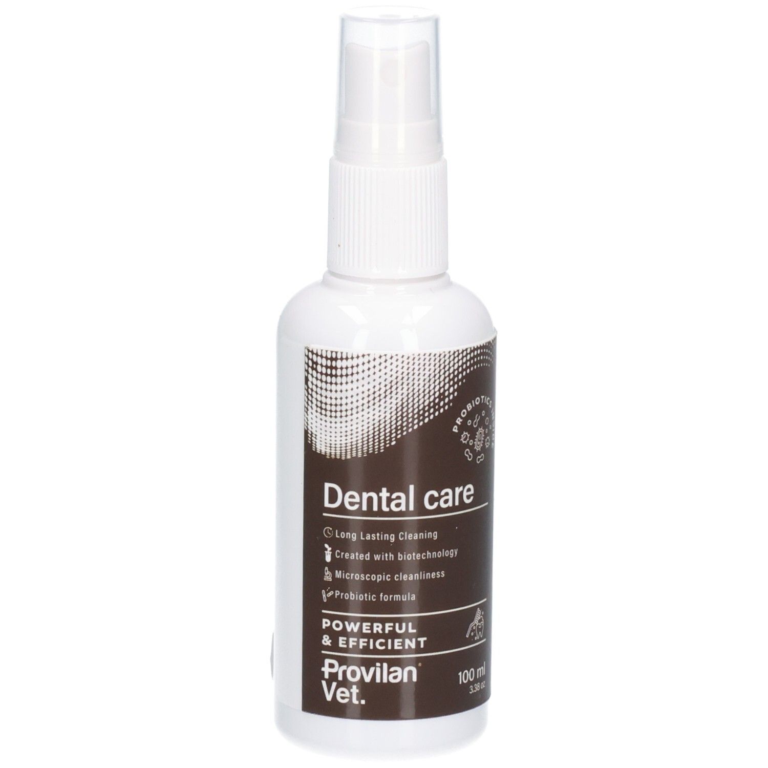 DOUXO Skin & Coat Spa Spray: Blaue Flasche mit Applikator. Für Ohrenreinigung bei Tieren.