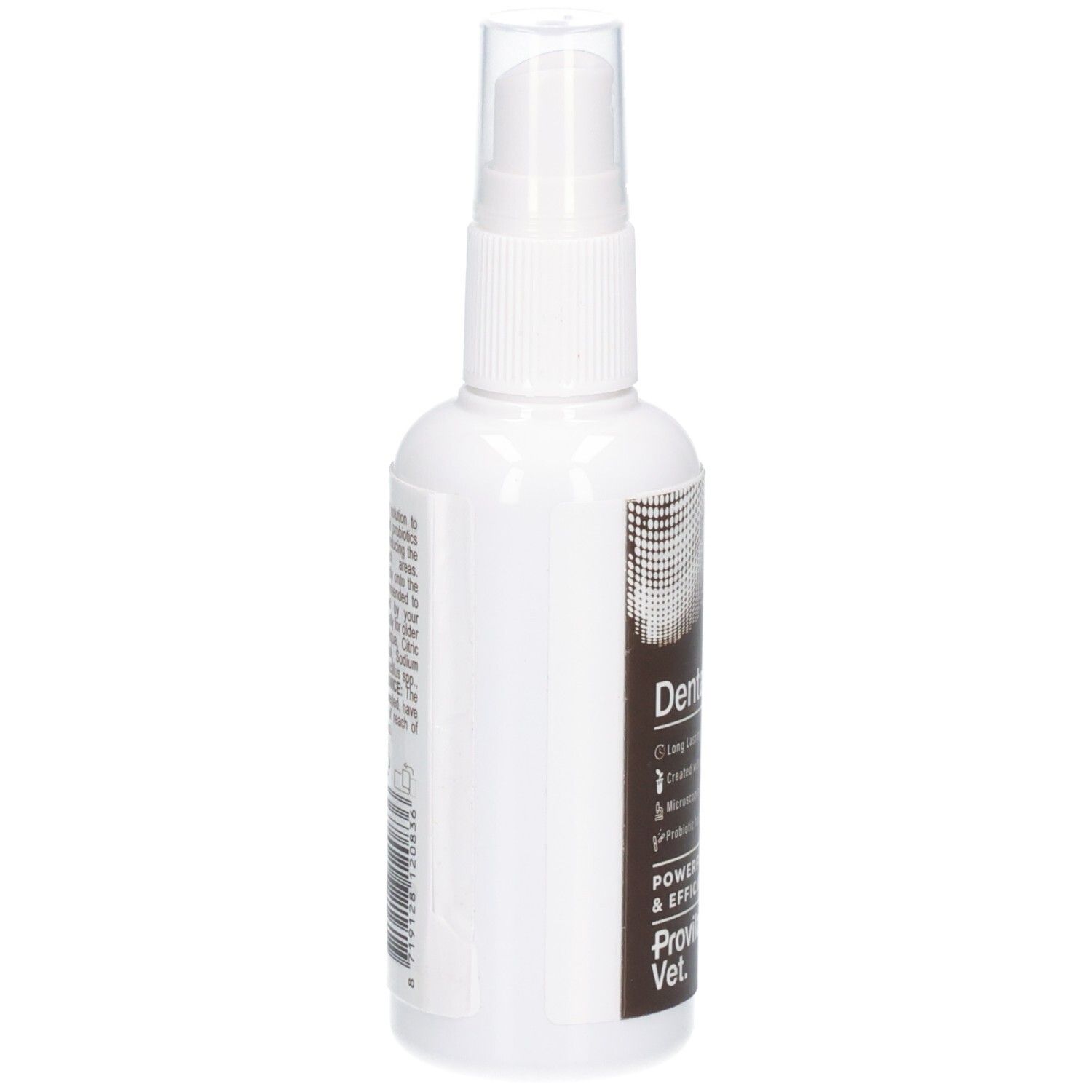 Provilan Vet. Dental Care Spray: Weiße Sprühflasche mit klarem Sprühkopf. 100 ml.