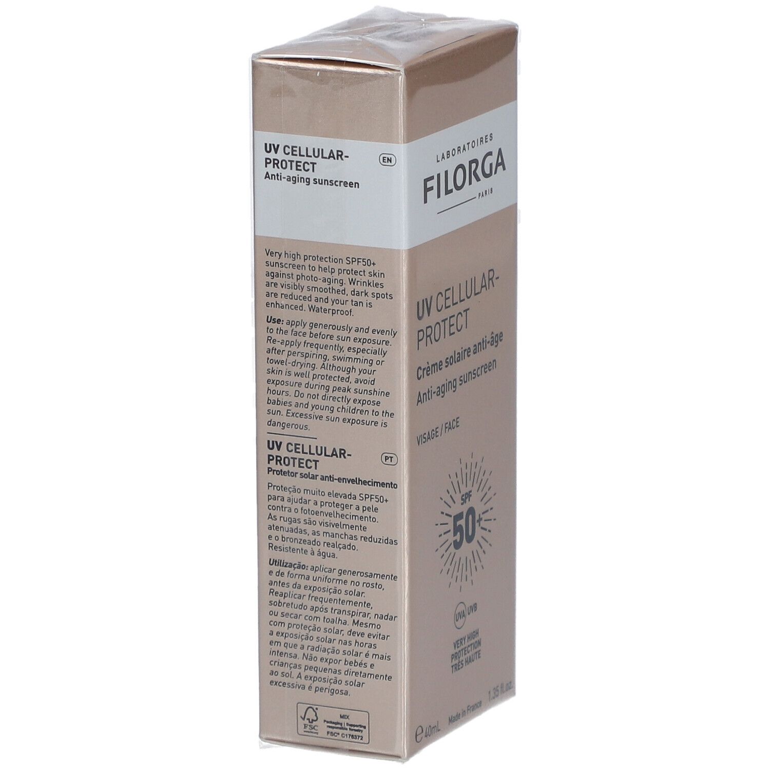 Filorga® UV-Cellular Protect Crème solaire anti-âge visage SPF 50