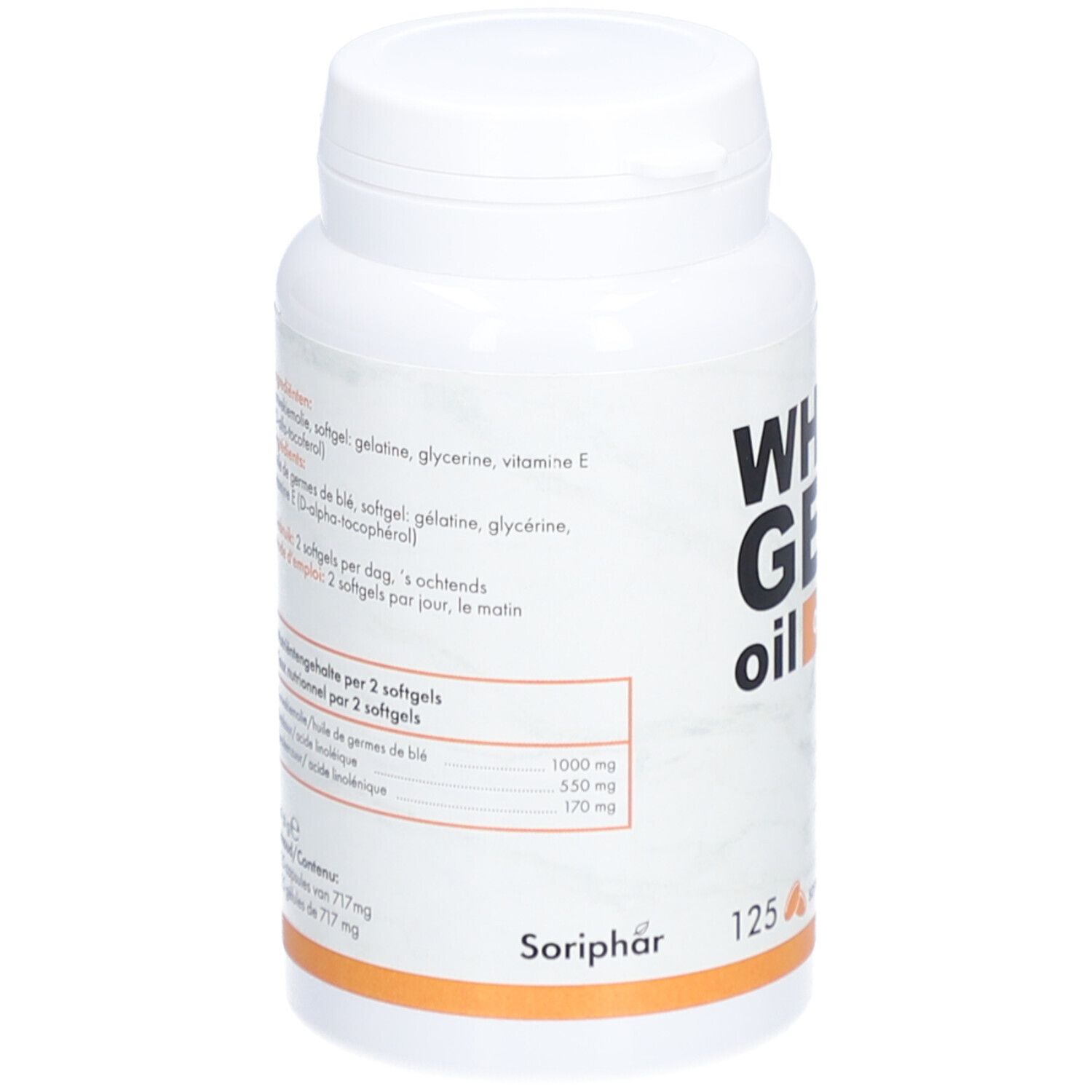 SoriaBel Gertril Weizenkeimöl Omega 6 & 9