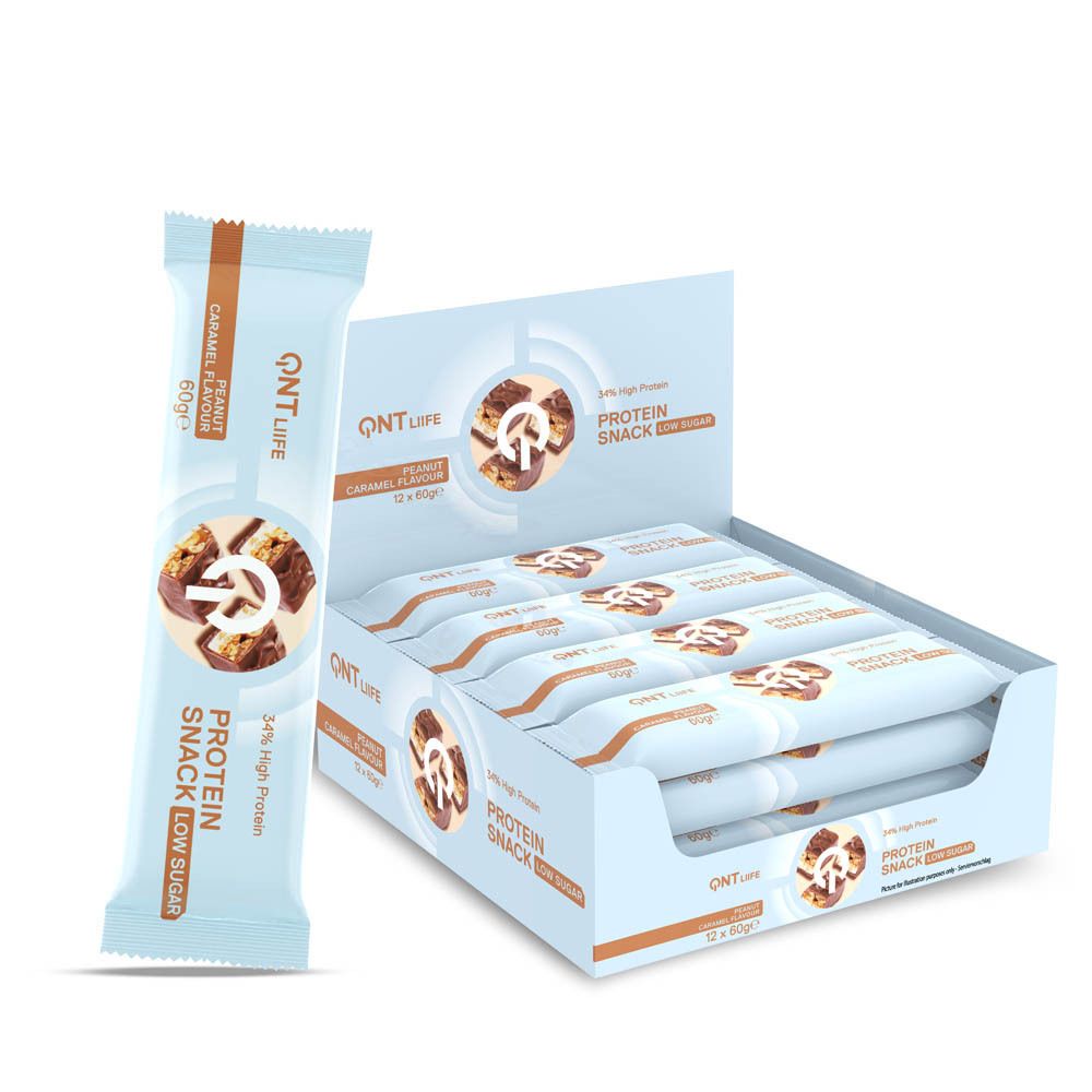 QNT Life Protein Snack Low Sugar Cacahuète-Caramel