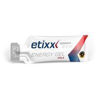 Etixx Energy Gel Cola. Gel individuel. Logo et nom du produit visibles. 30g glucides.