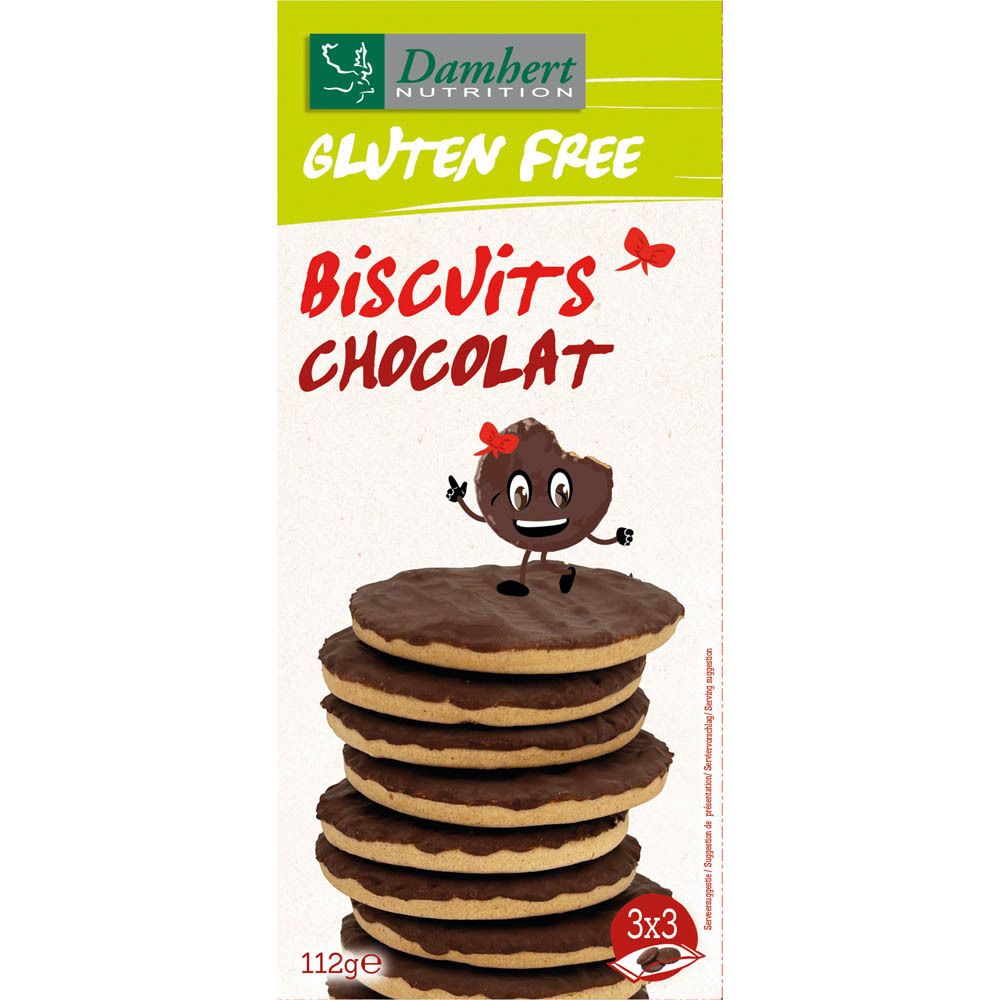 Damhert Kekse Chocolat ohne Gluten