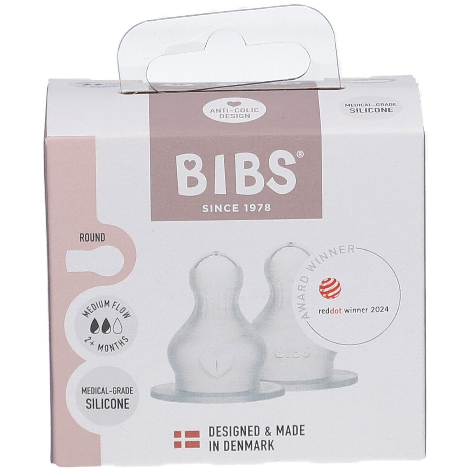 BIBI Lätzchen Sauger Babyflasche Duopack