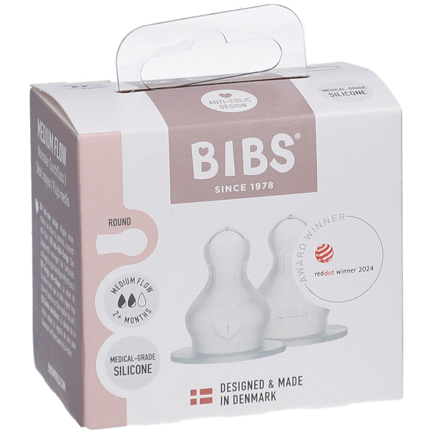 BIBI Lätzchen Sauger Babyflasche Duopack