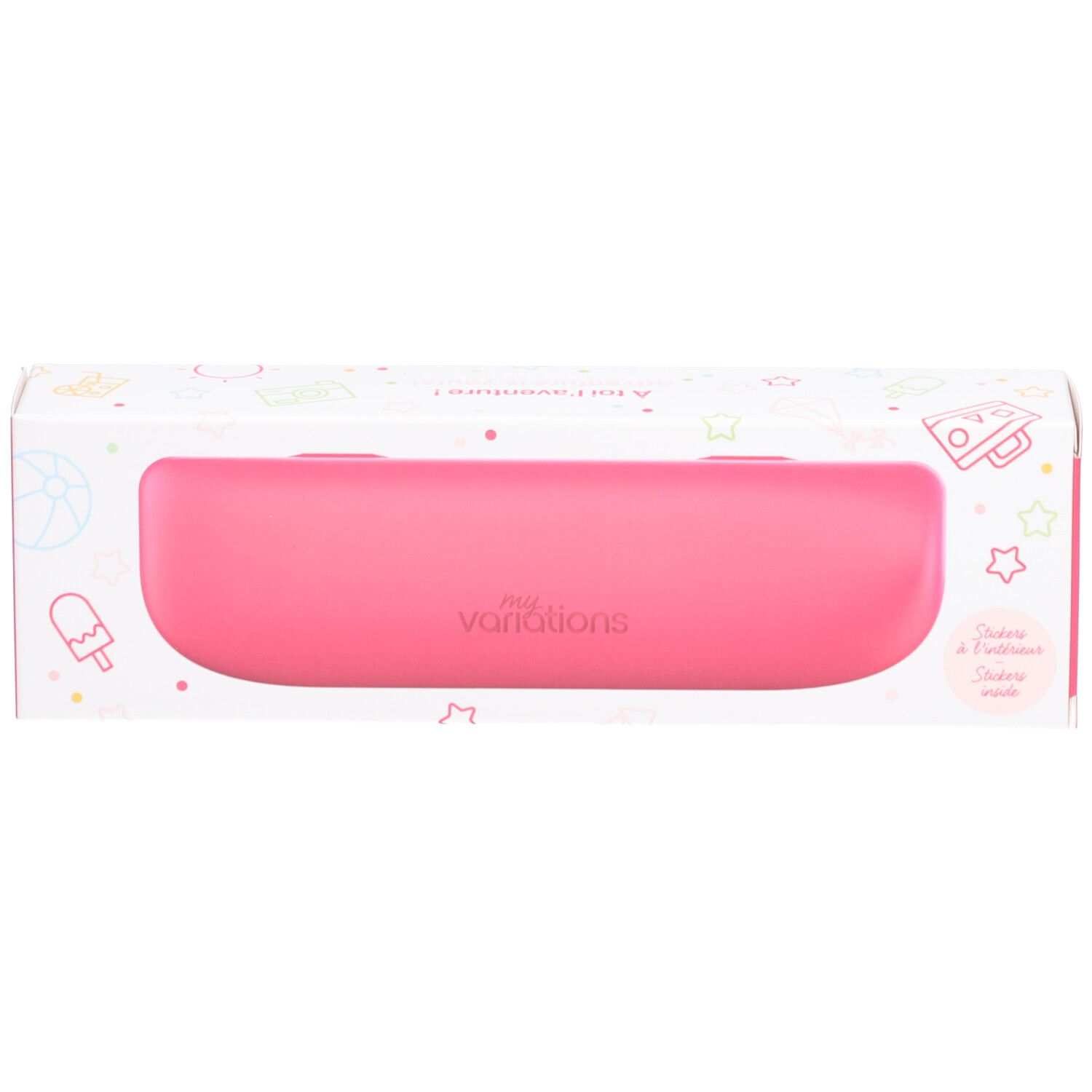 MyVariations Tragetasche für Kinderzahnbürste Rosa