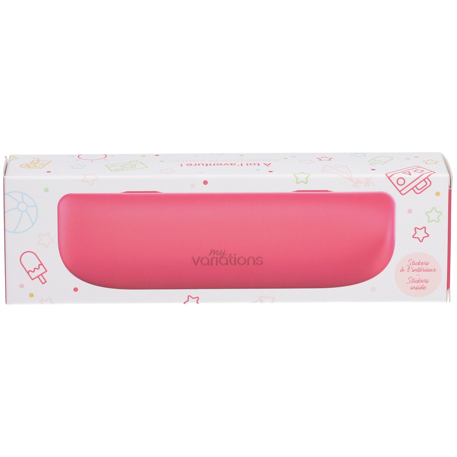 MyVariations Tragetasche für Kinderzahnbürste Rosa