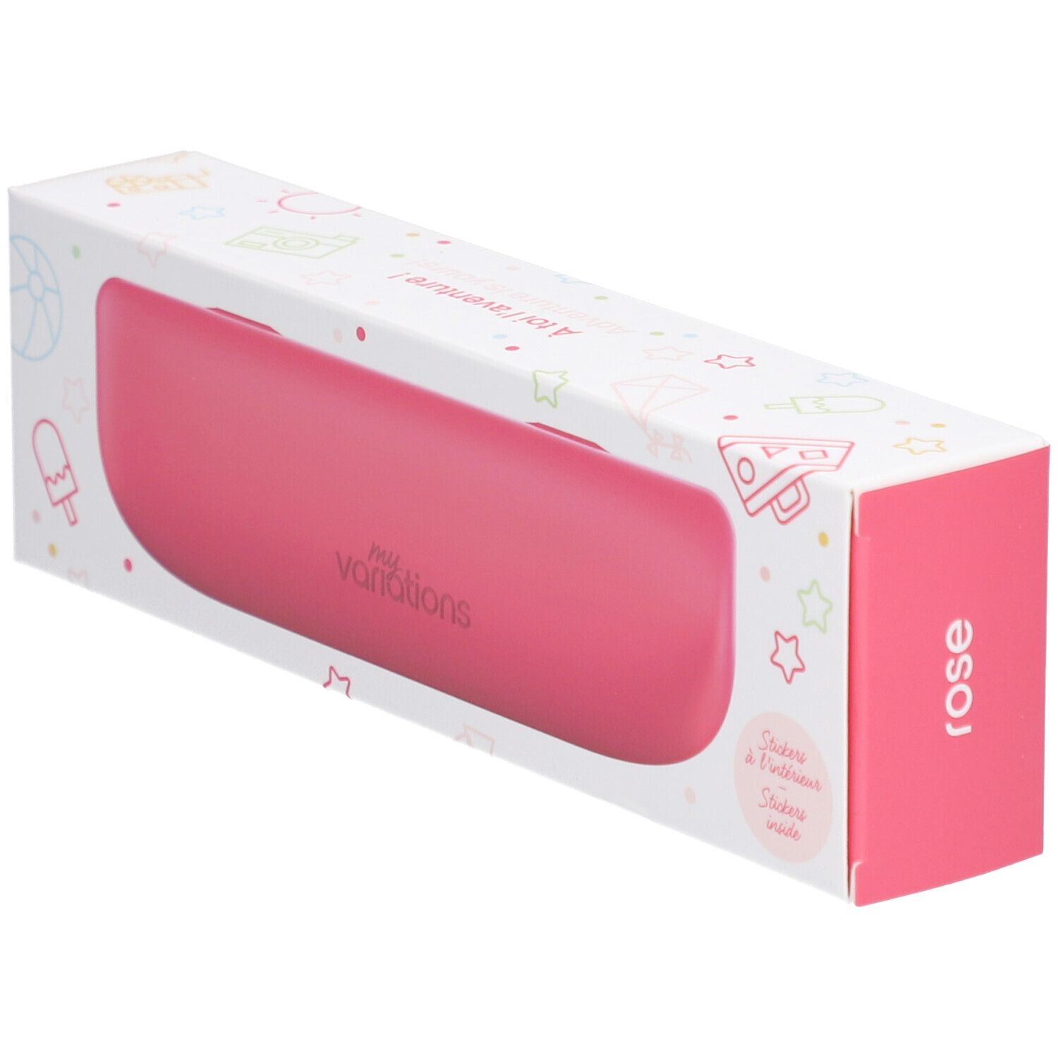 MyVariations Tragetasche für Kinderzahnbürste Rosa