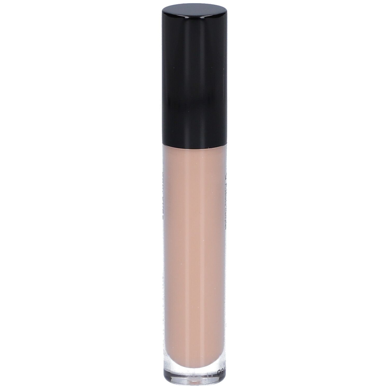 Heller Concealer-Stift mit schwarzem Deckel. Aufschrift: COULEURS DE NOIR. Helle Flüssigkeit.