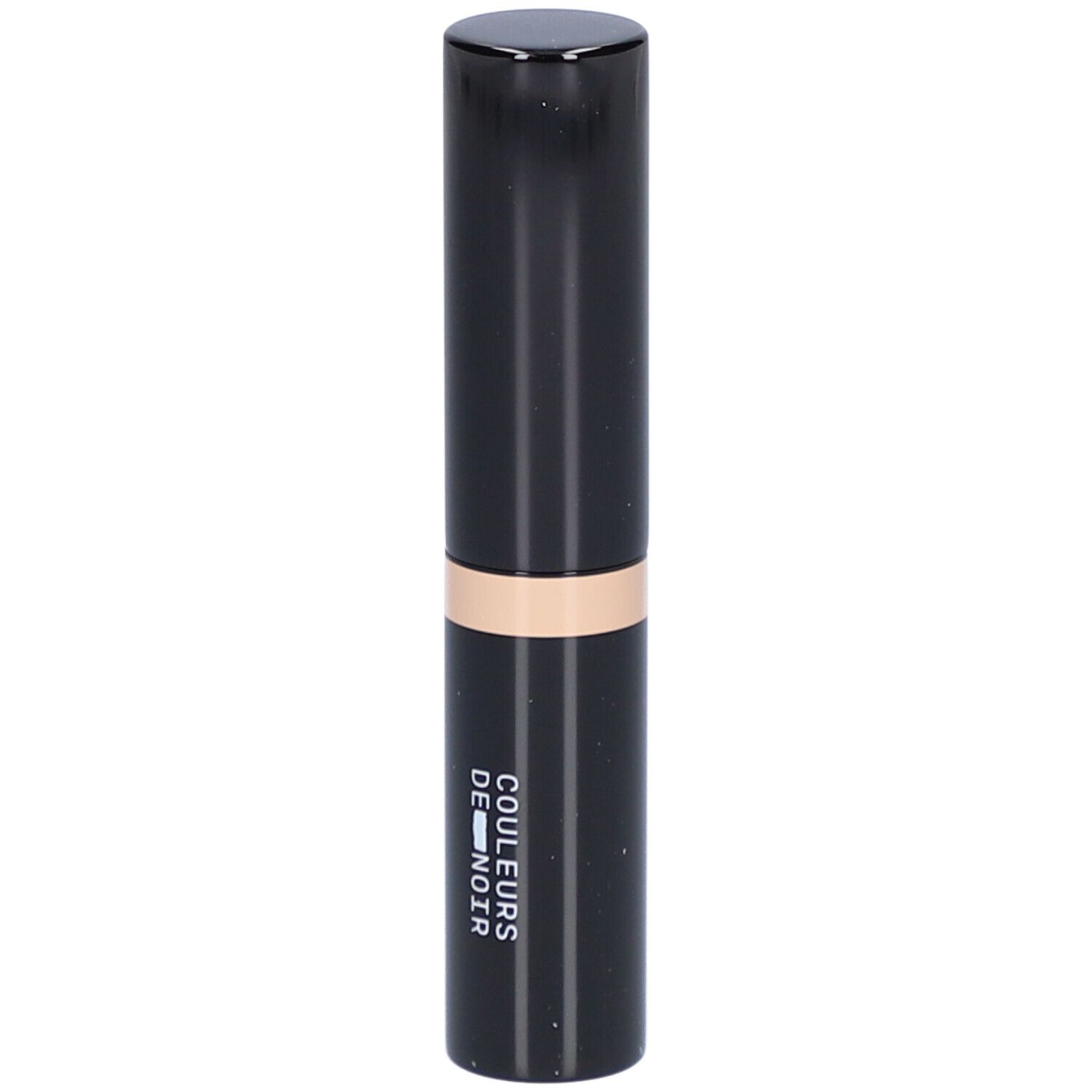 Schwarzer Contour Stick mit goldfarbenem Band. Aufschrift: COULEURS DE NOIR.