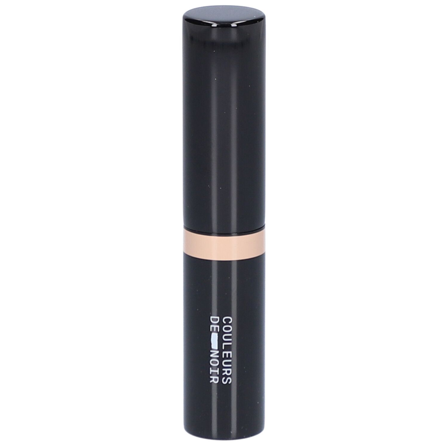 Schwarzer Stift mit goldfarbenem Band. Aufschrift: COULEURS DE NOIR.