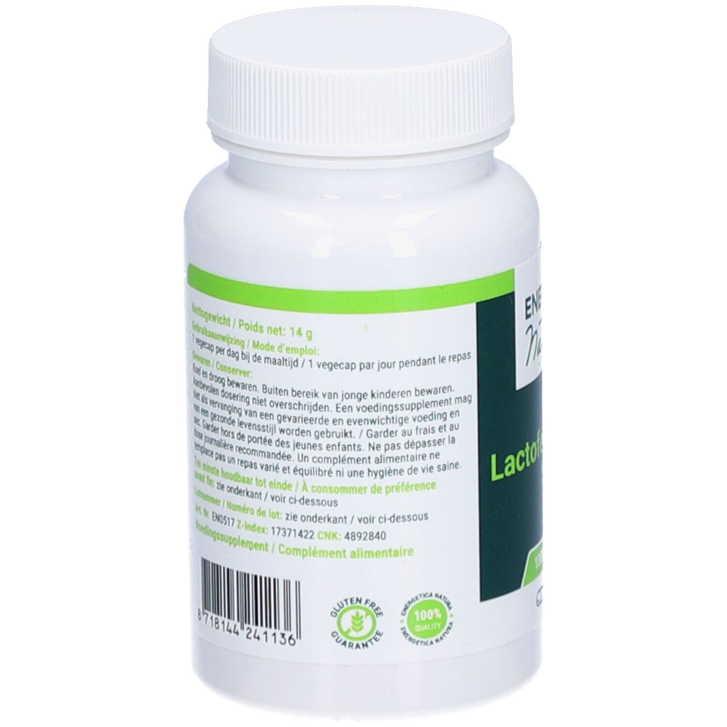 Energetica Natura® Lactoferrin VLF-1 500 mg