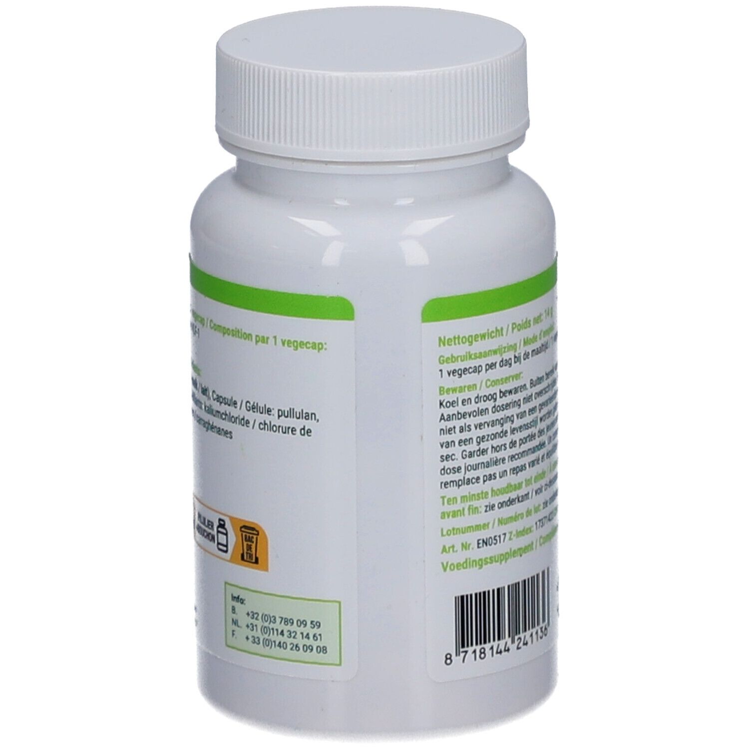 Energetica Natura® Lactoferrin VLF-1 500 mg