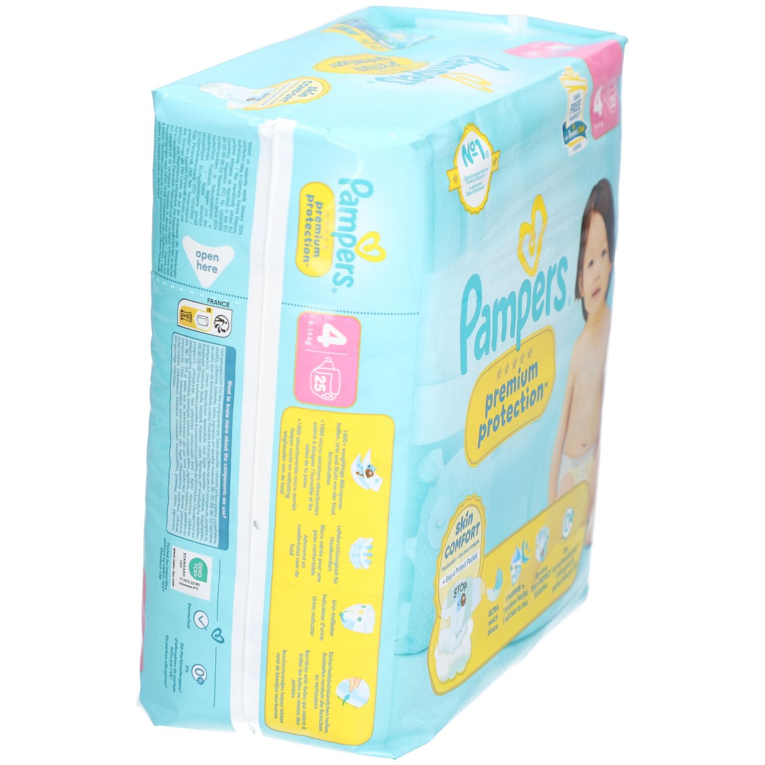Pampers Premium Protection™ Taille 4 (9-14 kg)