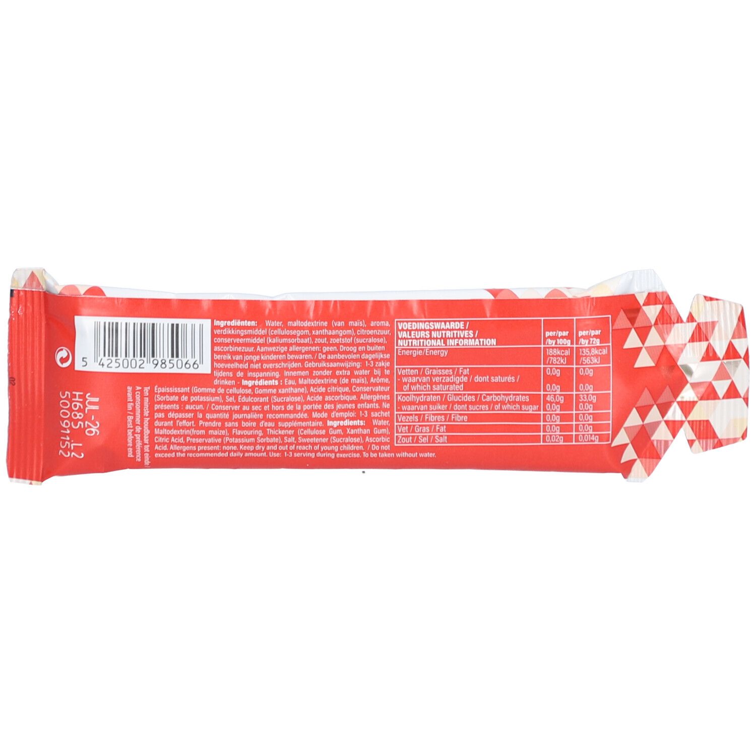 WCUP Iso Power Gel Agrume