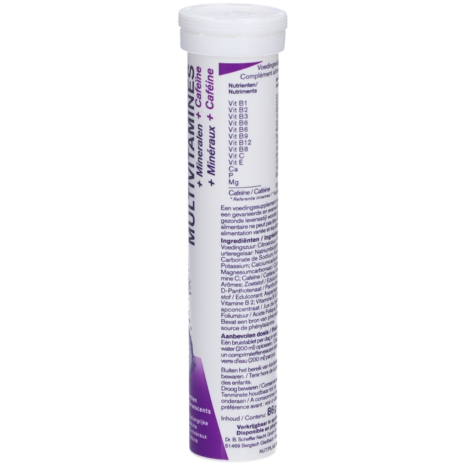 Additiva Multivitamine + Mineralien + Koffein - Ananas Geschmack