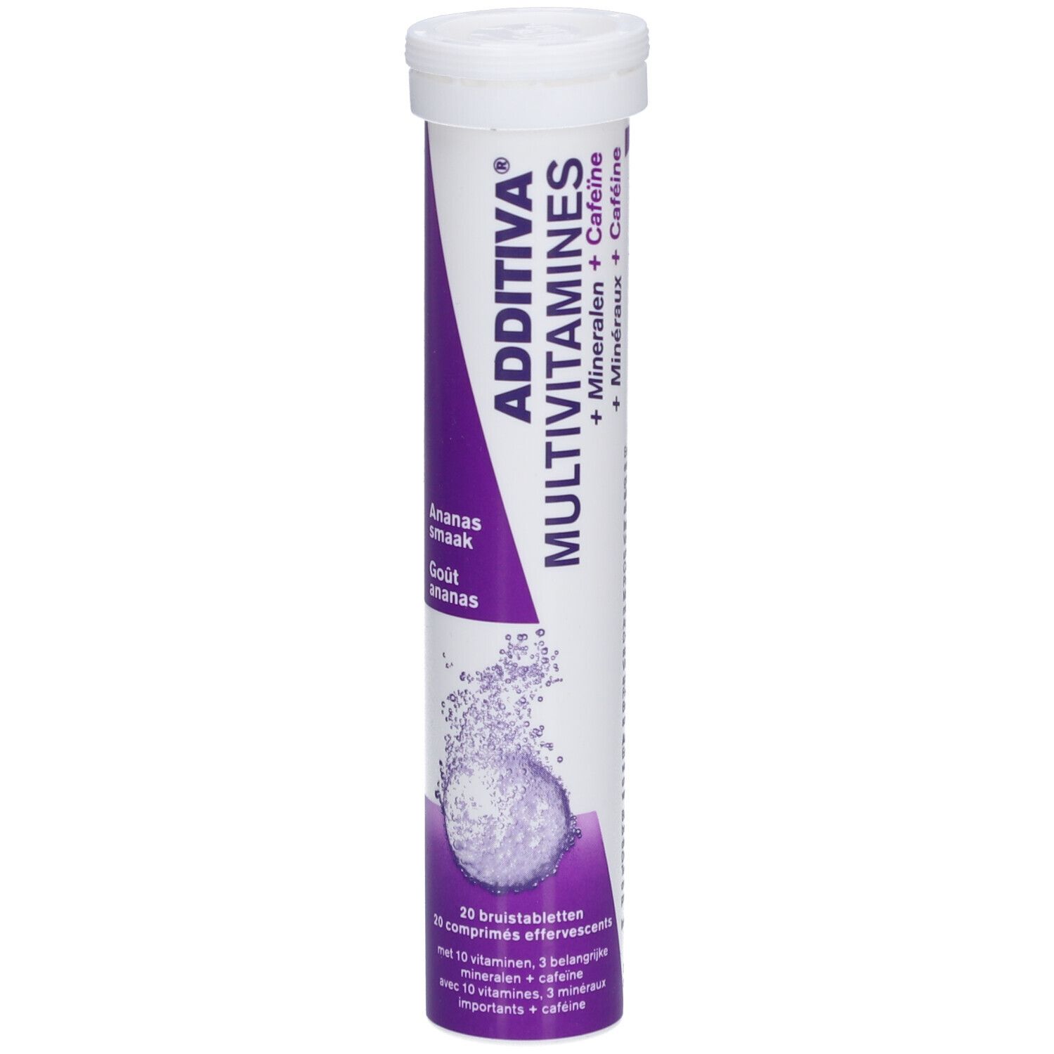 Additiva Multivitamine + Mineralien + Koffein - Ananas Geschmack