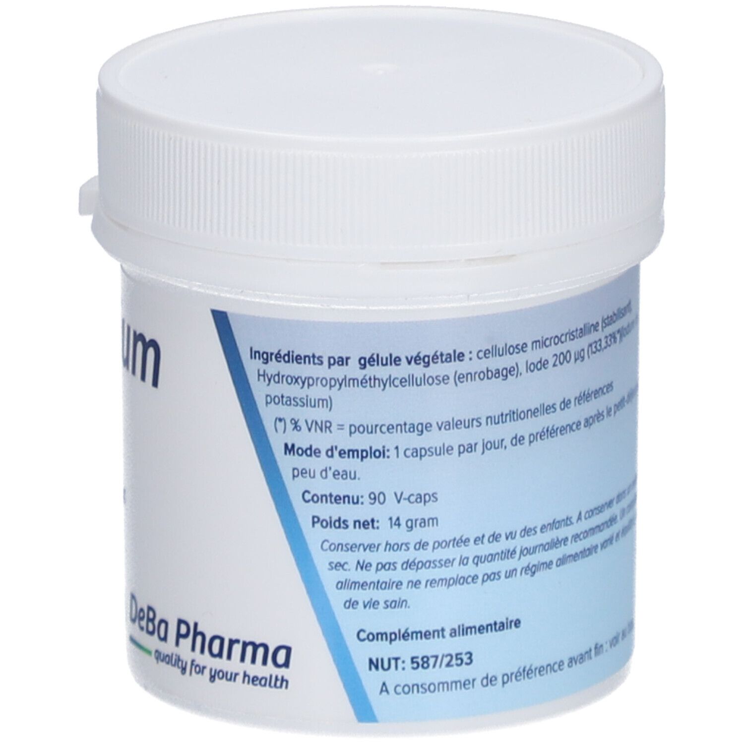 DeBa Pharma Iode 200 µg