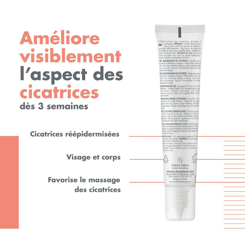 Dos de l'emballage. Texte et informations sur le produit. Contient des informations sur l'utilisation.