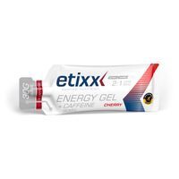 Sachet de gel Etixx Energy Gel + Caffeine Cherry. Rapport glucides 2:1. Contient de la caféine.