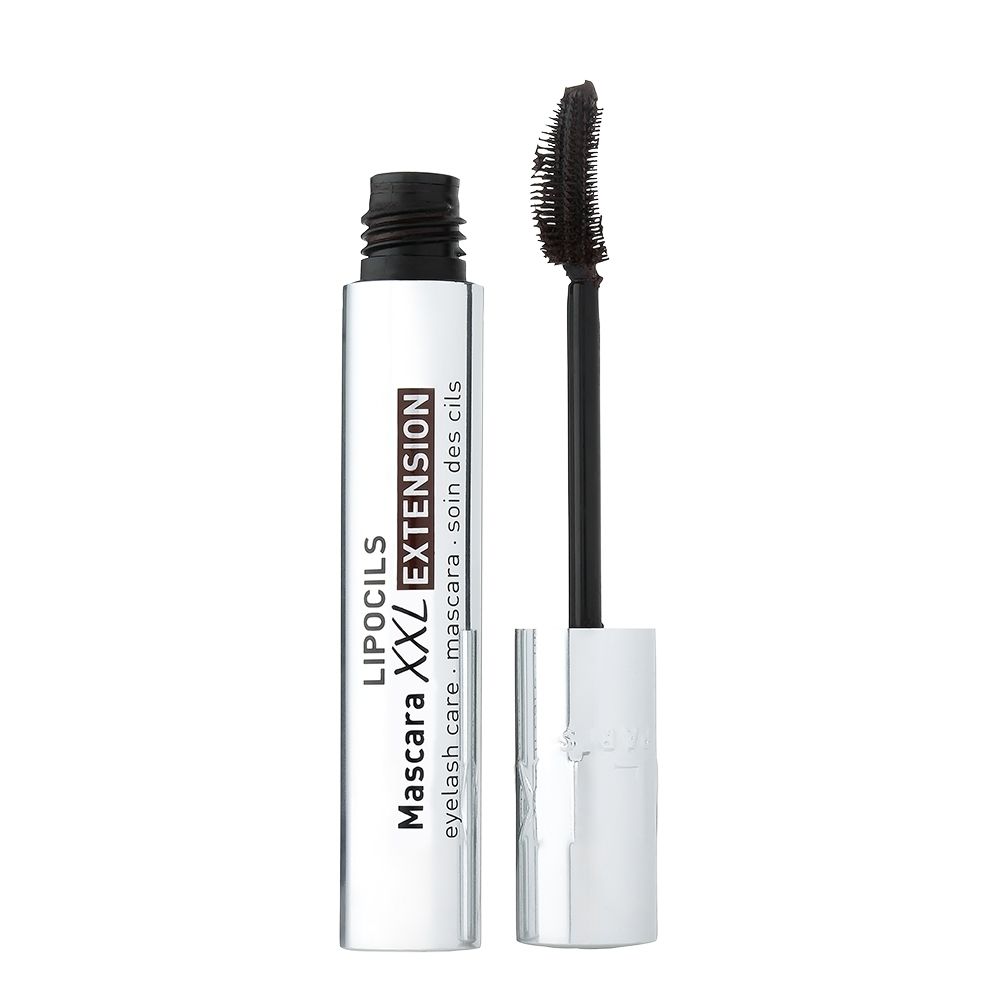 Emballage Talika Lipocils Mascara Extension Braun avec illustration du produit et texte.