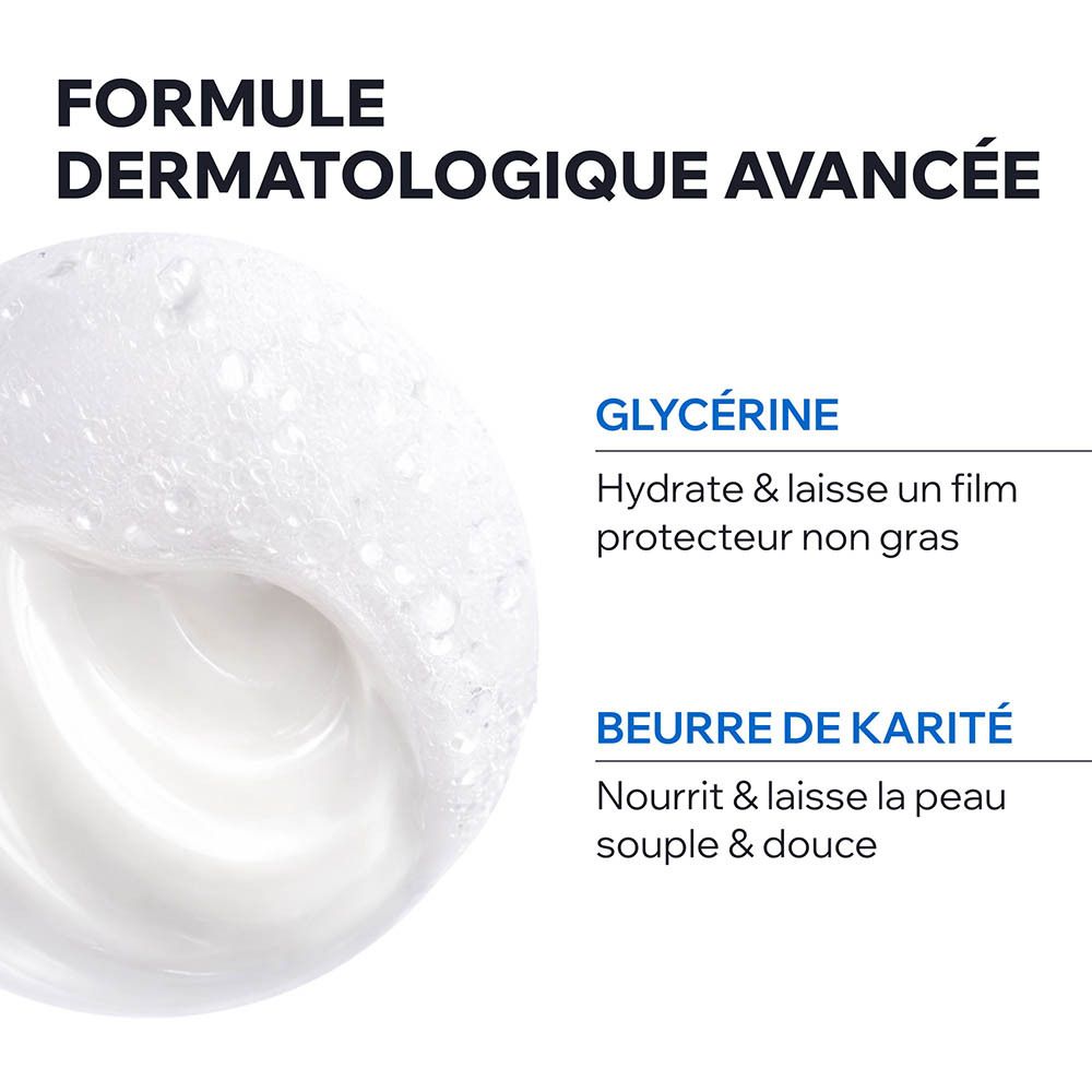 Uriage Derm-Phy: Glycérine hydrate, Beurre de Karité nourrit.