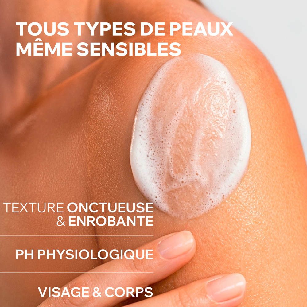 Uriage Derm-Phy crème lavante avec pompe, 500ml.
