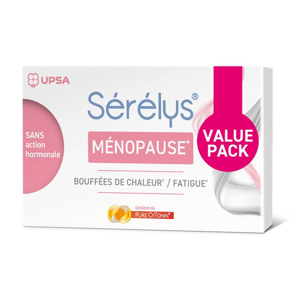 Sérélys: Ménopause, sans hormones, avec Pure Cytonin.