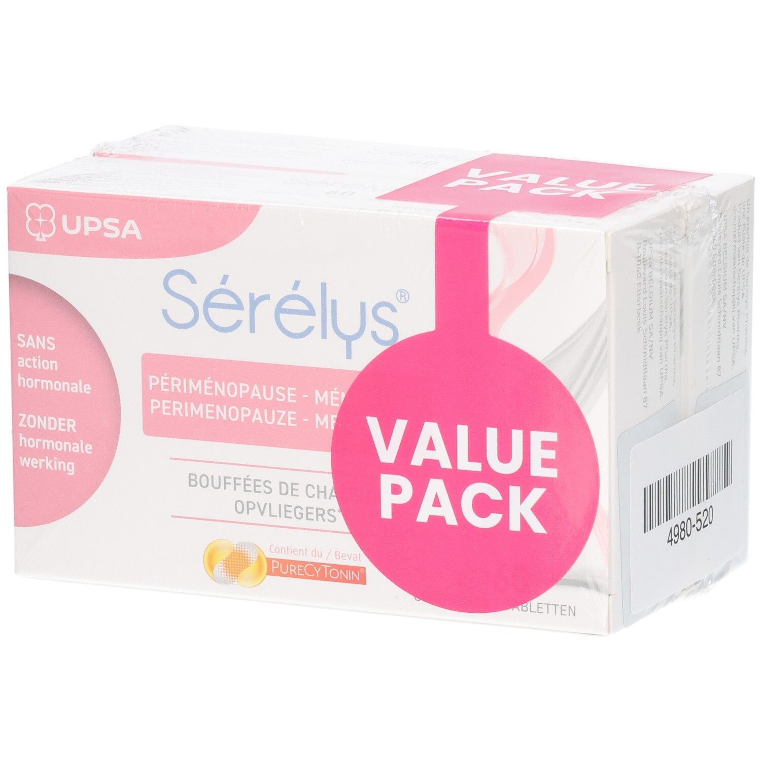 Sérélys Value Pack: Perimenopause, hormonfrei, mit Pure Cytonin.
