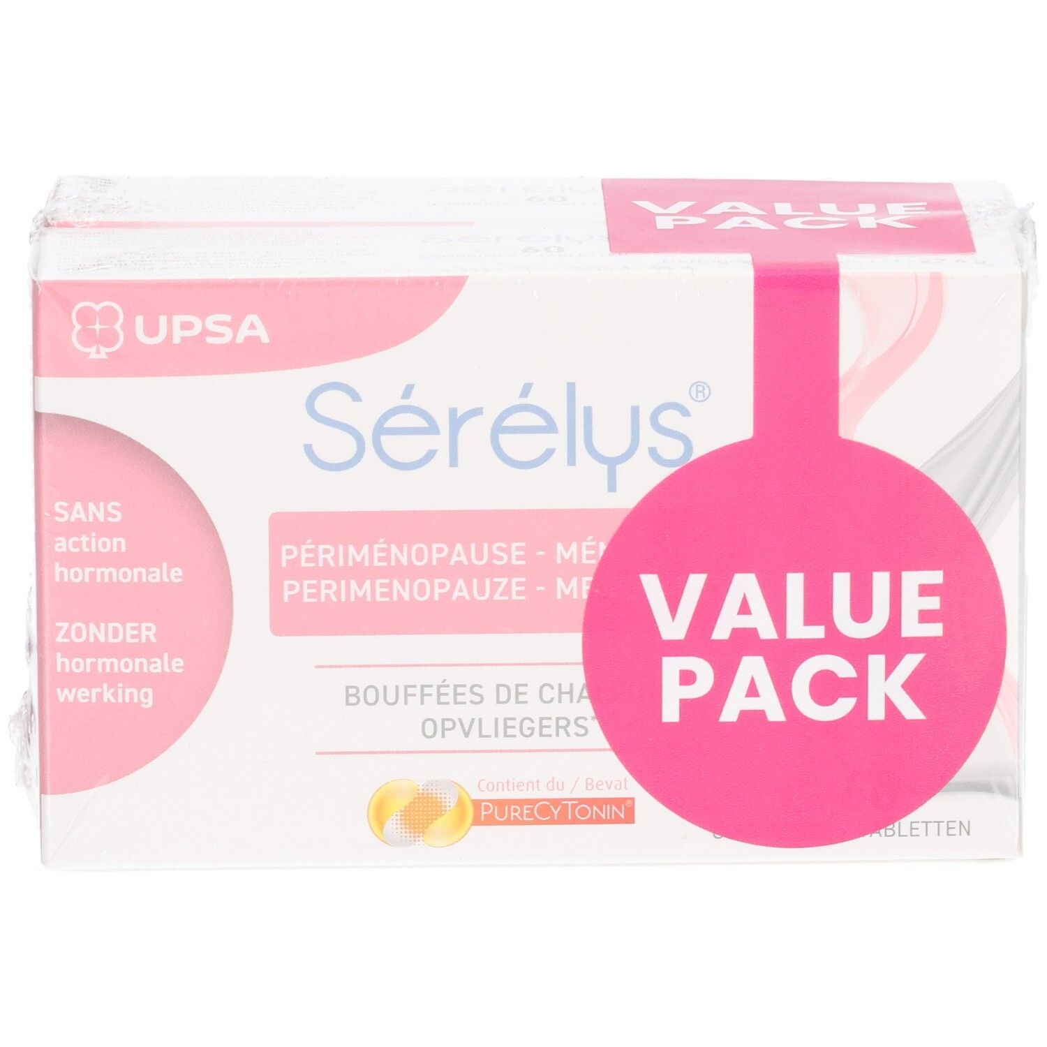 Sérélys Value Pack: Perimenopause, hormonfrei, mit Pure Cytonin.