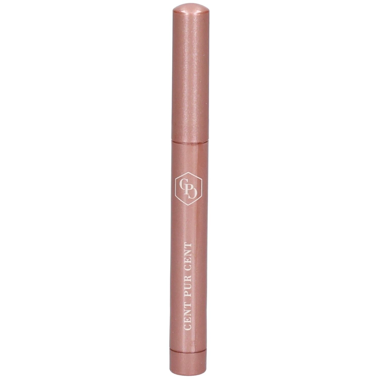 Cent Pur Cent Eyeconic Stick Mauve in schimmernder Roségold-Verpackung.