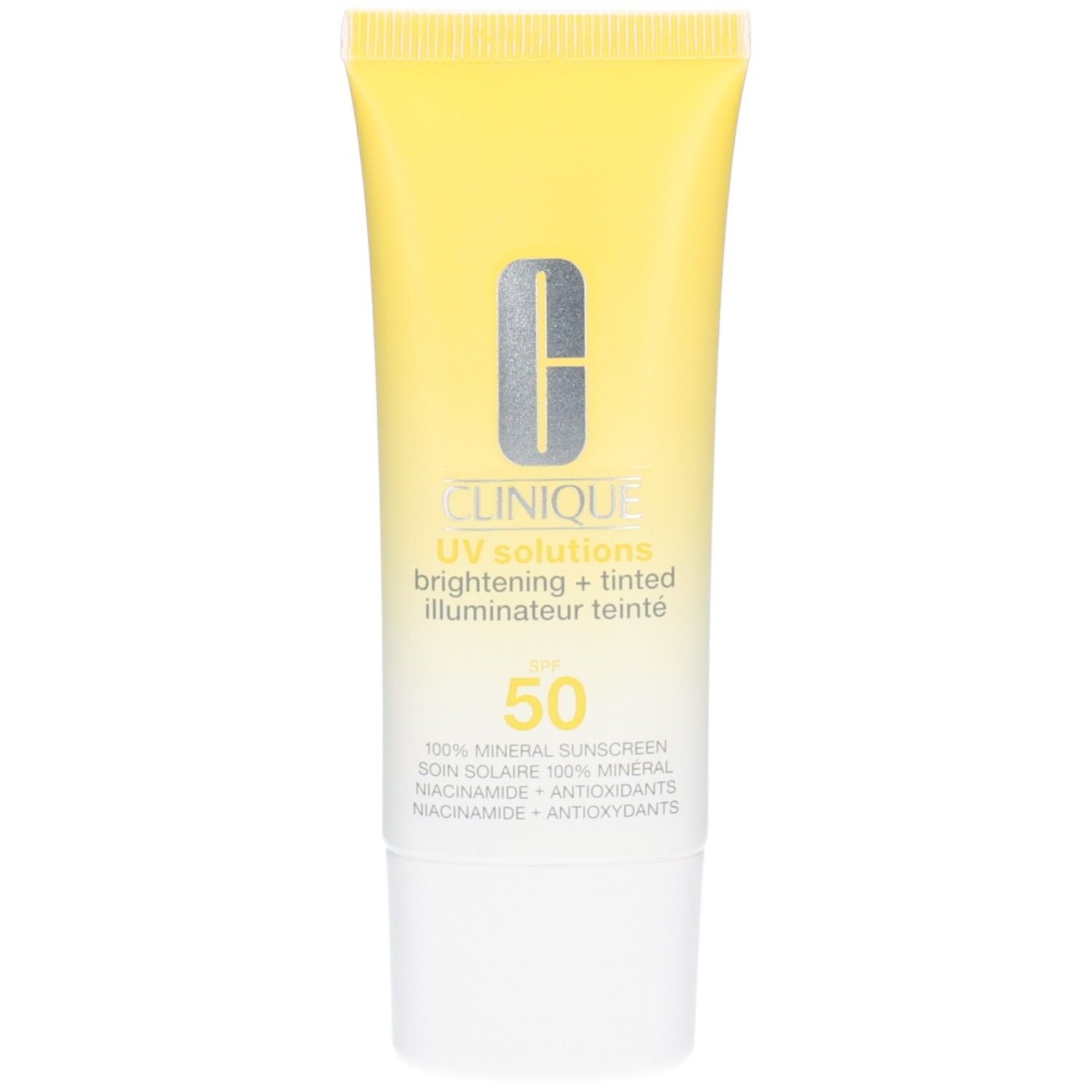 Clinique UV Solutions getönte Sonnencreme LSF 50, 40ml Tube.