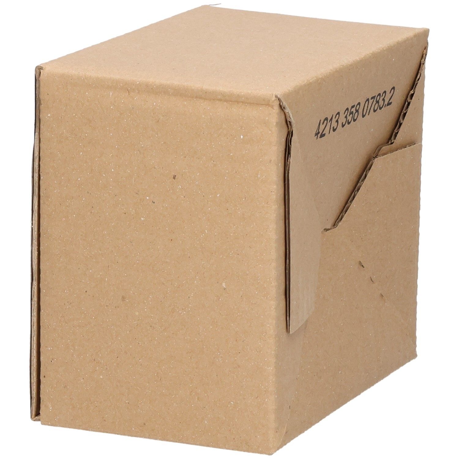 Kartonverpackung, Seitenansicht. Aufdruck: 4213 358 0783.2.