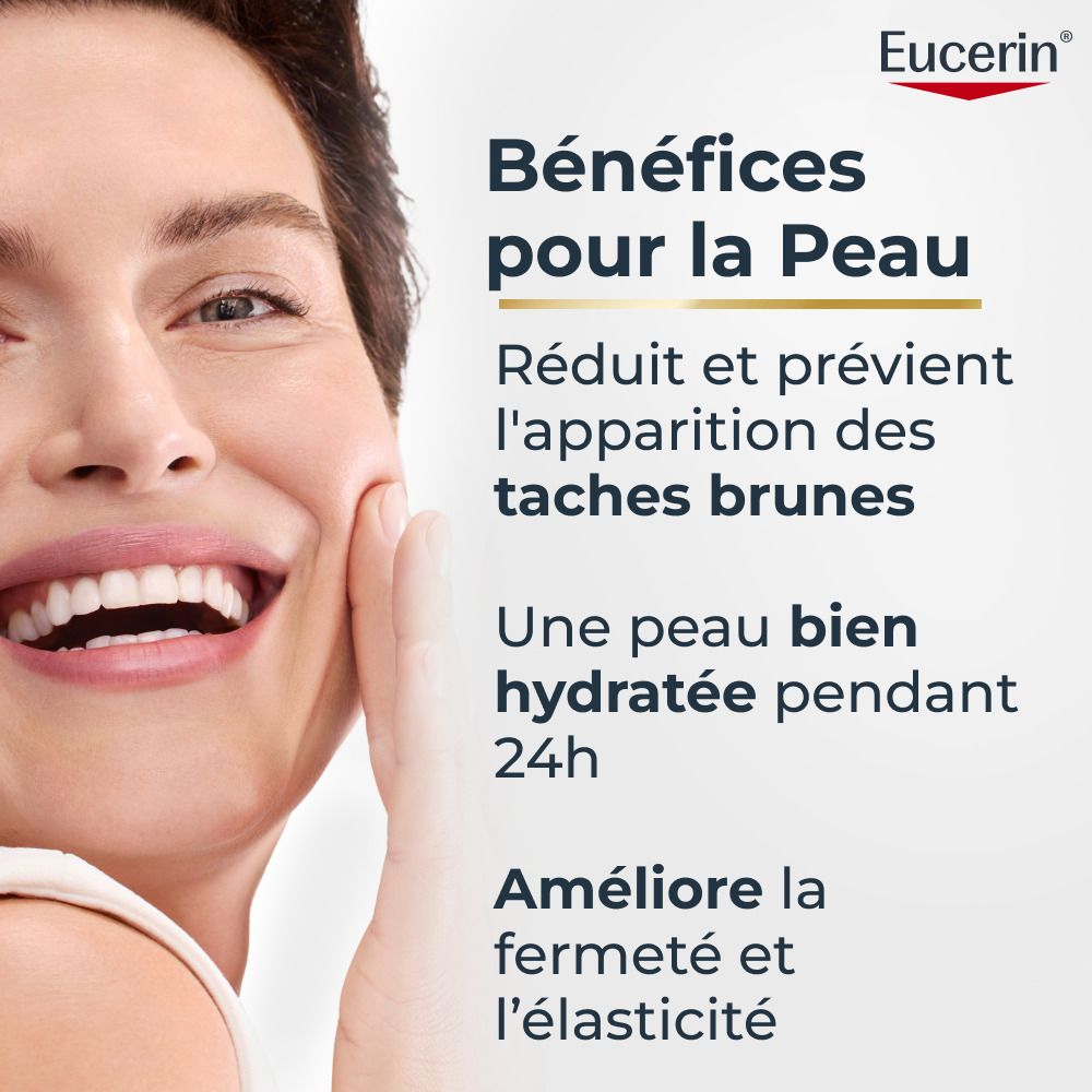 Eucerin Hyaluron-Filler Handcreme mit SPF 30.